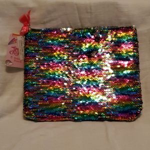 Jojo Siwa Girls Sequin Pouch